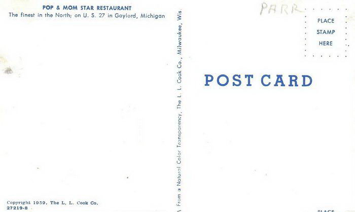 Star Restaurant - Old Memorabilia